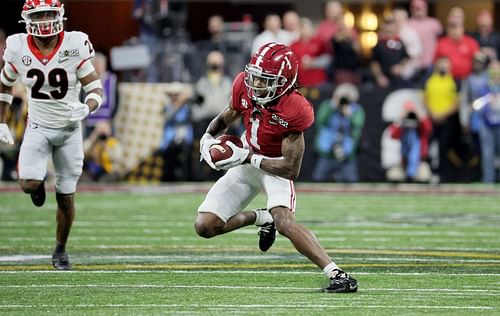 Jameson Williams, 2022 CFP National Championship - Georgia v Alabama