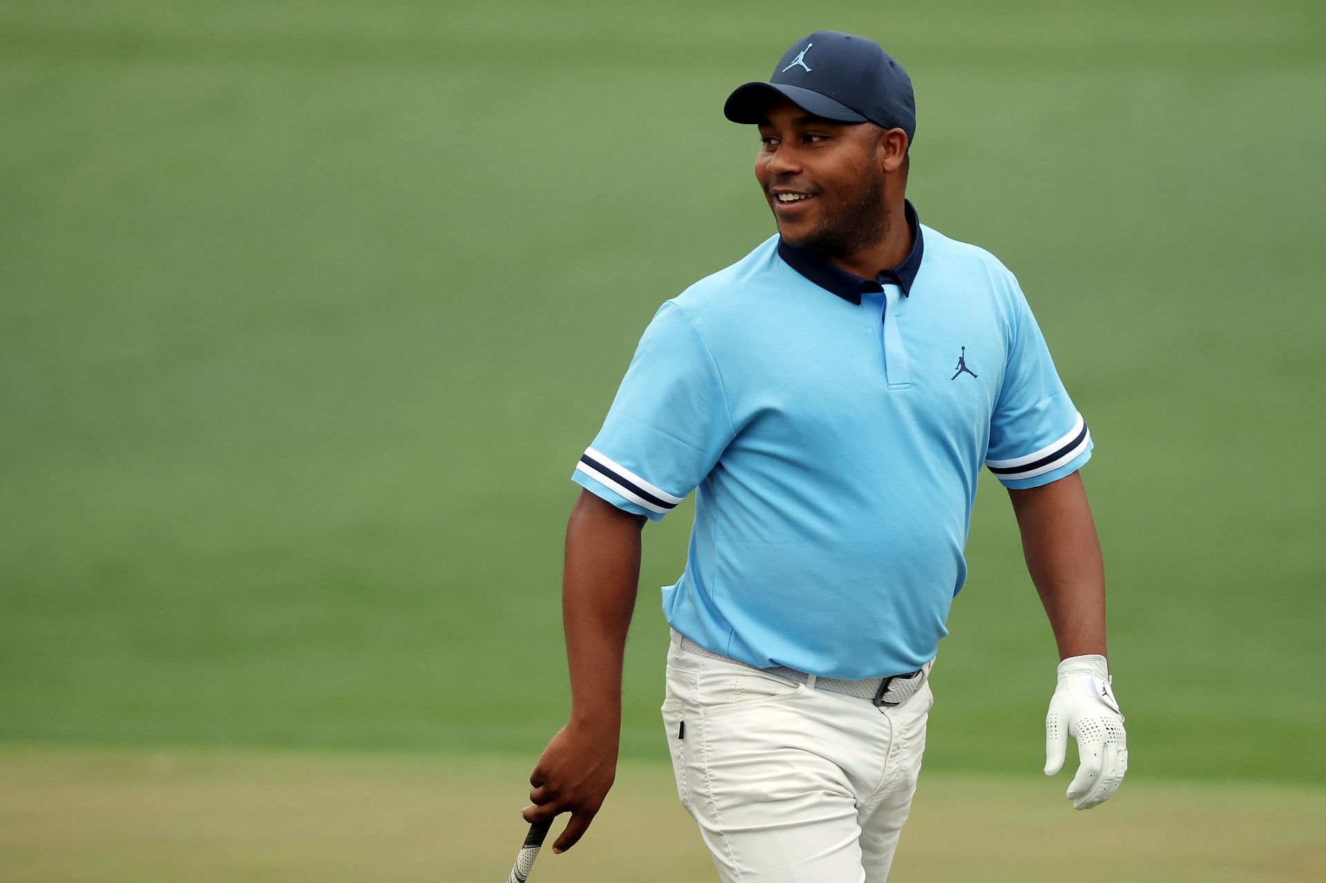 Harold Varner III at The Masters - Preview Day 3.