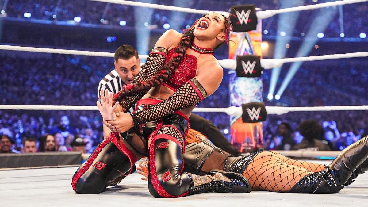 Bianca Belair faced Becky Lynch at The Grandest Stage of Them All