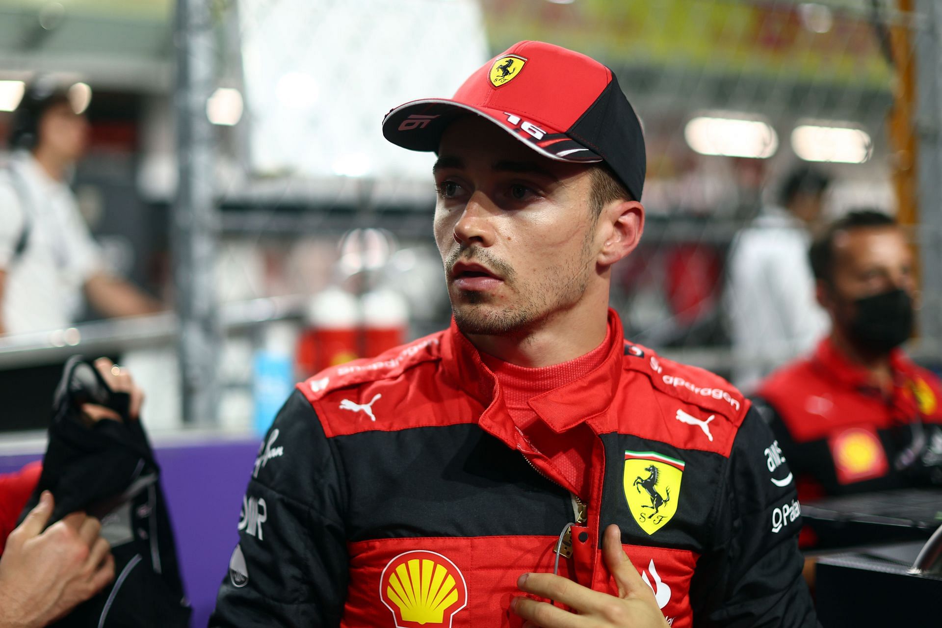 Charles Leclerc at the F1 Grand Prix of Saudi Arabia