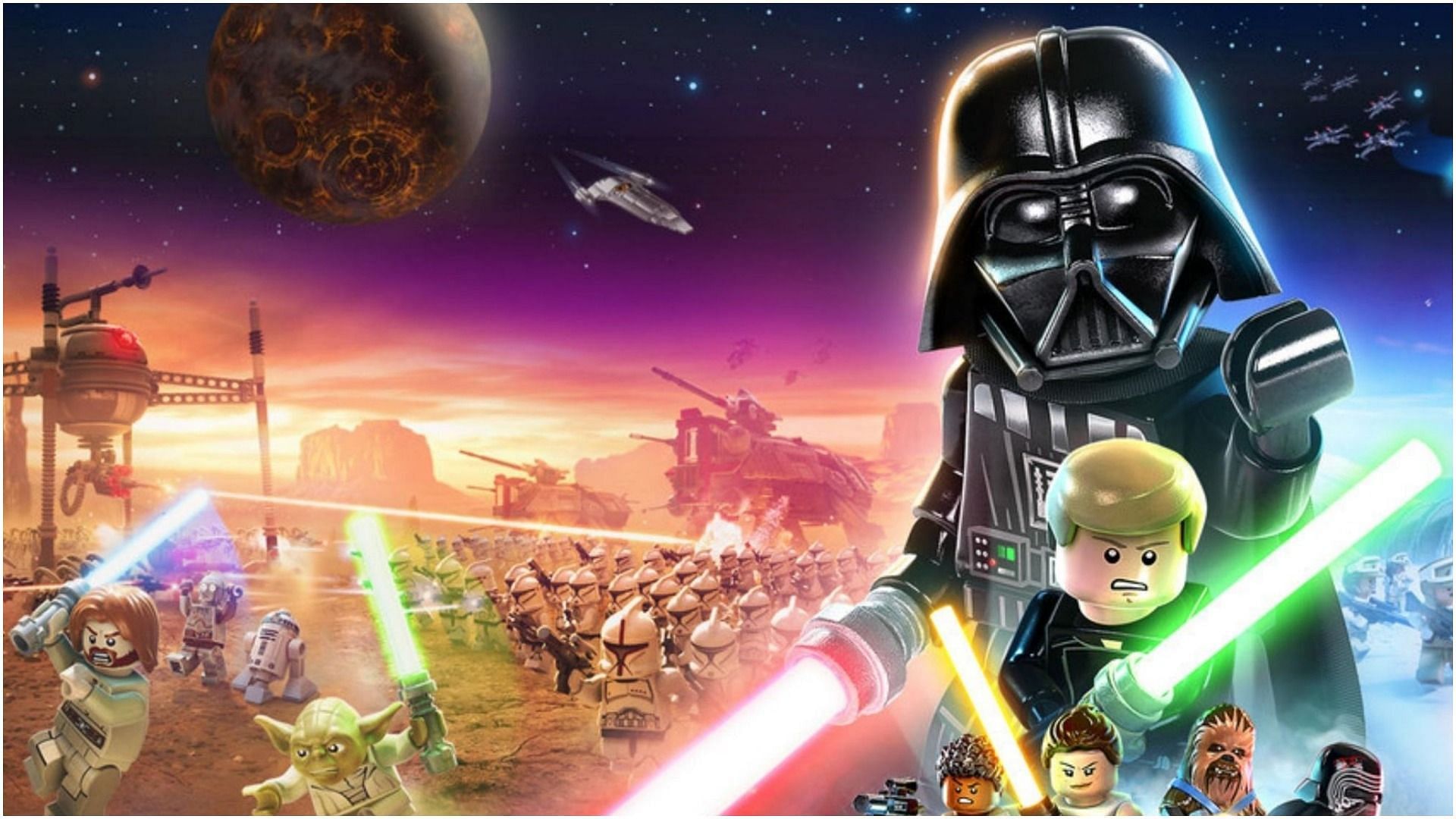 Lego Star Wars: The Skywalker Saga has broken all past sales records (Image via Steam)