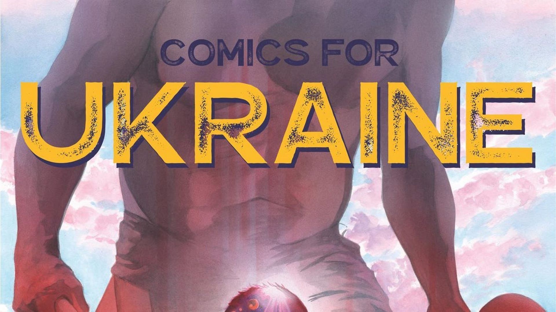 A fundraising comic for Ukraine has been launched by the famed comic book creators (Image via Kurt Busiek/ Twitter)