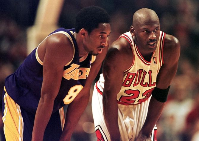 “First he was an irritant, but then secondly, it became ‘man it’s a sense of respect’” - Michael Jordan on Kobe Bryant calling him late in the night for advice