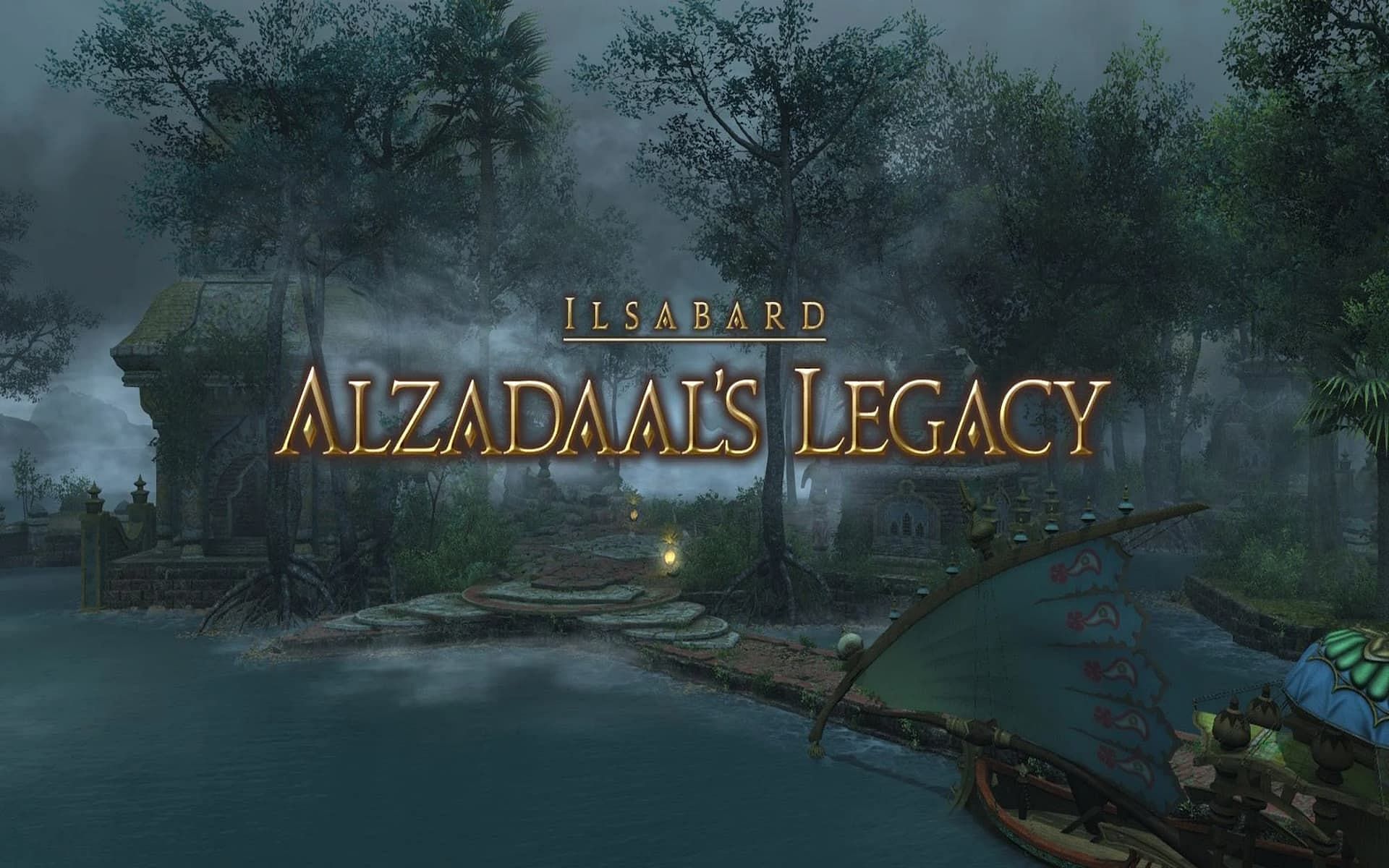 A look at the introduction to Alzadaal&#039;s Legacy in Final Fantasy XIV (Image via Square Enix)