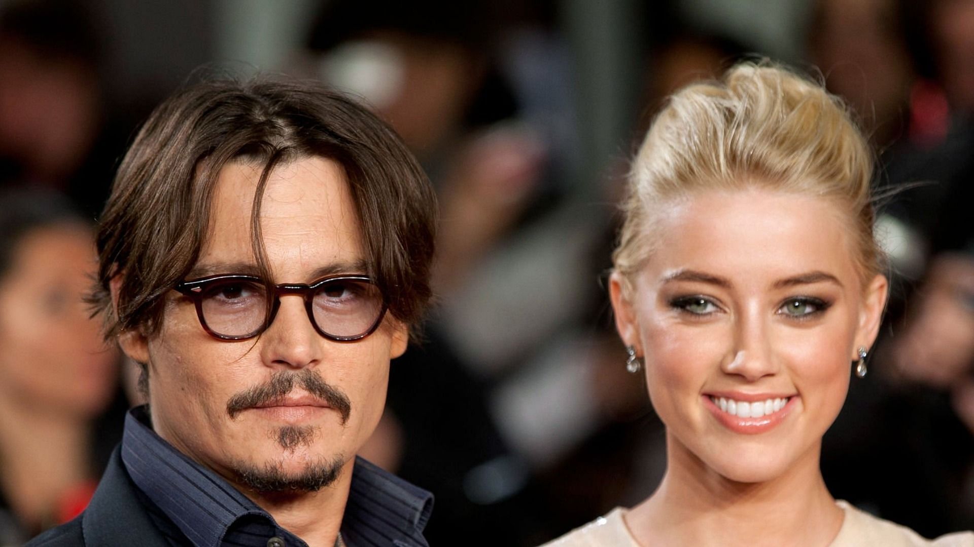 Johnny Depp opened up about Amber Heard&#039;s addiction issues on the second day of his testimony in the defamation trial (Image via Getty Images)