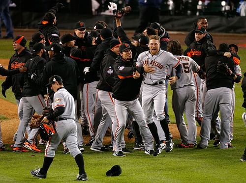 World Series - San Francisco Giants v Detroit Tigers - Game 4