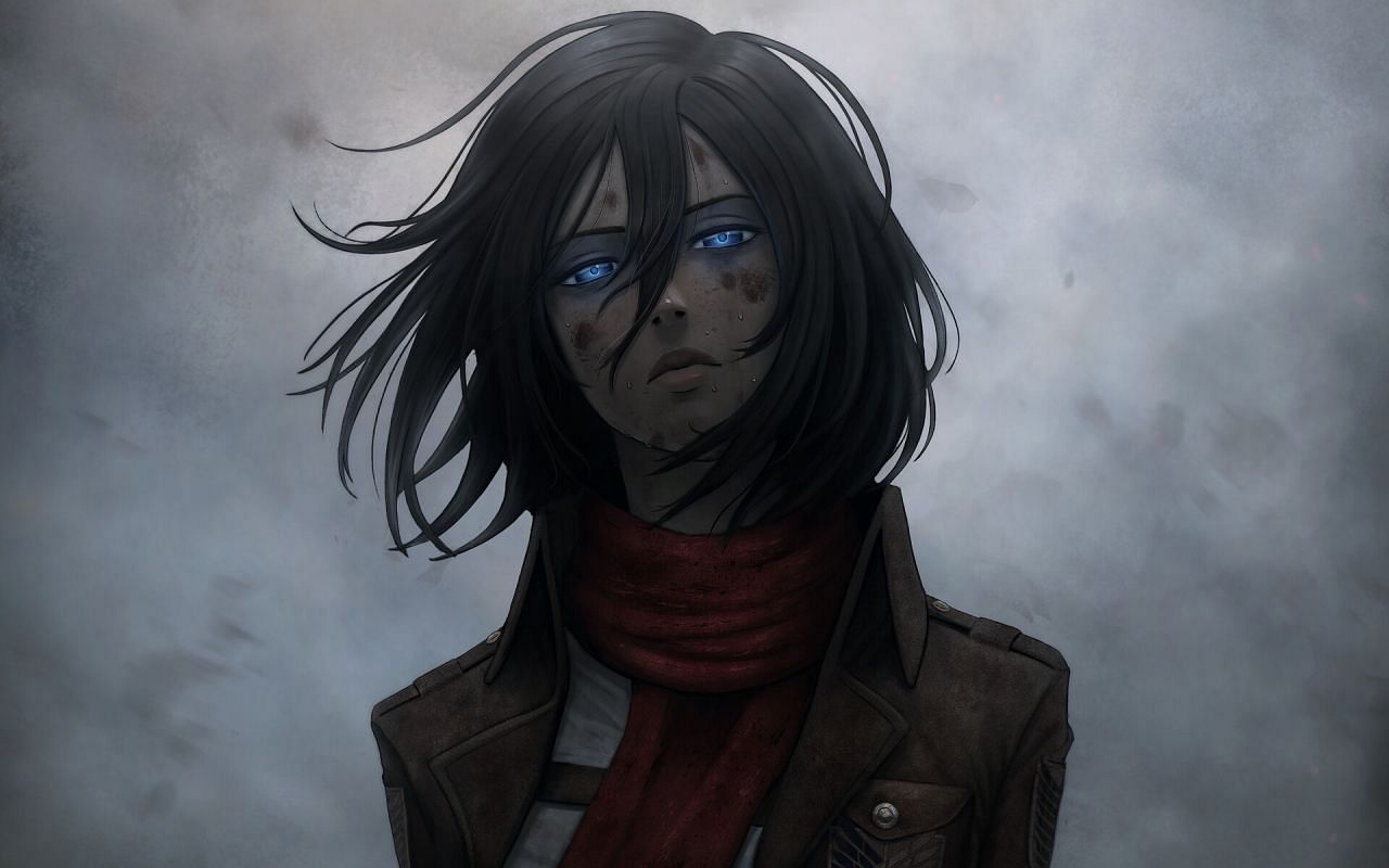 Mikasa Ackerman (image via Studio Pierrot)
