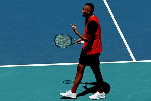 Nick Kyrgios at the Miami Open