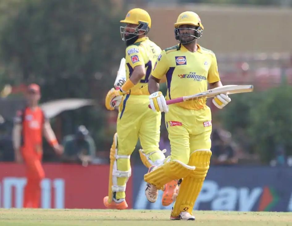 CSK could be missing the services of Ambati Rayudu and Moeen Ali in upcoming games [Credits: IPL]