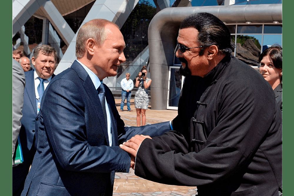 Steven Seagal has been a strong supporter of the Kremlin for years (Image via AP)
