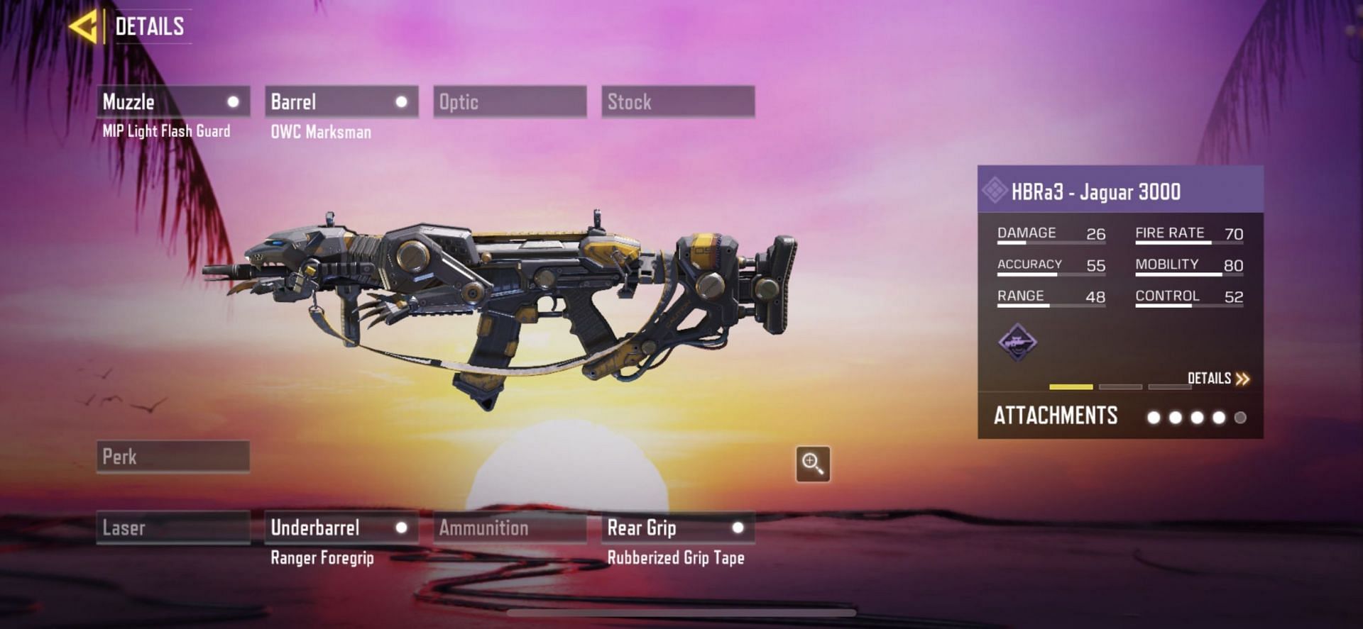 This weapon skin for the HBRa3 in Call of Duty: Mobile creates a robot jaguar that looks great and is a worthy investment from the battle pass (Image via Activision)