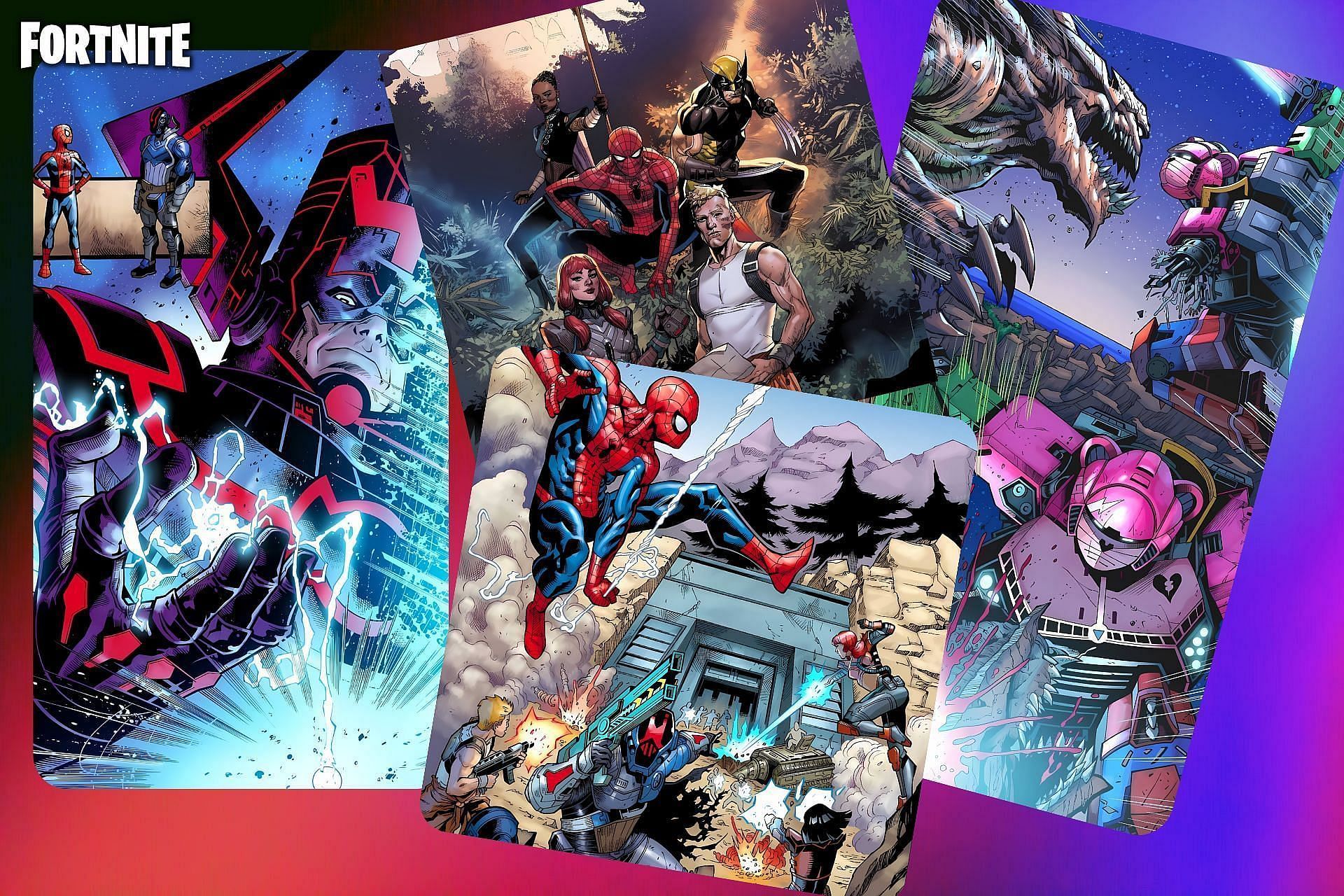 Fortnite x Marvel: Zero War comics to bring in free rewards for players (Image via Marvel, Epic Games)