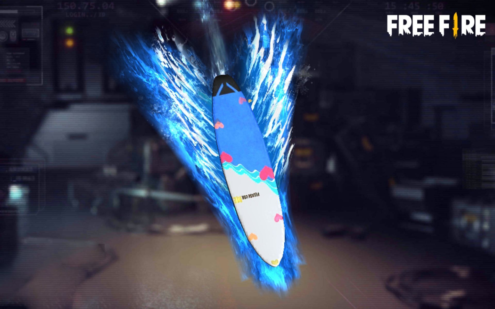 Here&rsquo;s the surfboard skin available to the players (Image via Garena)