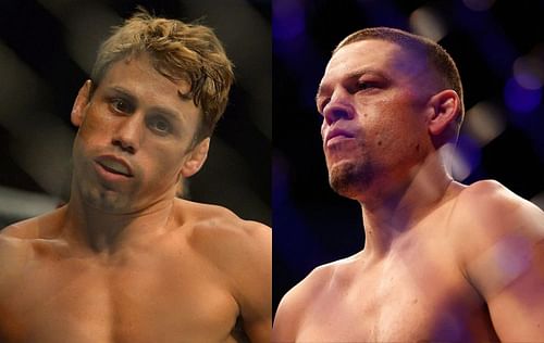 Urijah Faber (left) & Nate Diaz (right)