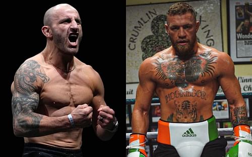 Alexander Volkanovski (left), Conor McGregor (right) [Images courtesy: @alexvolkanovski and @thenotoriousmma via Instagram]