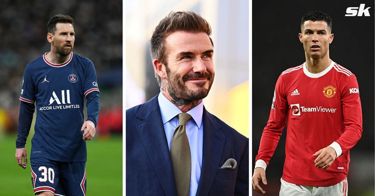 David Beckham has chosen Lionel Messi over Cristiano Ronaldo