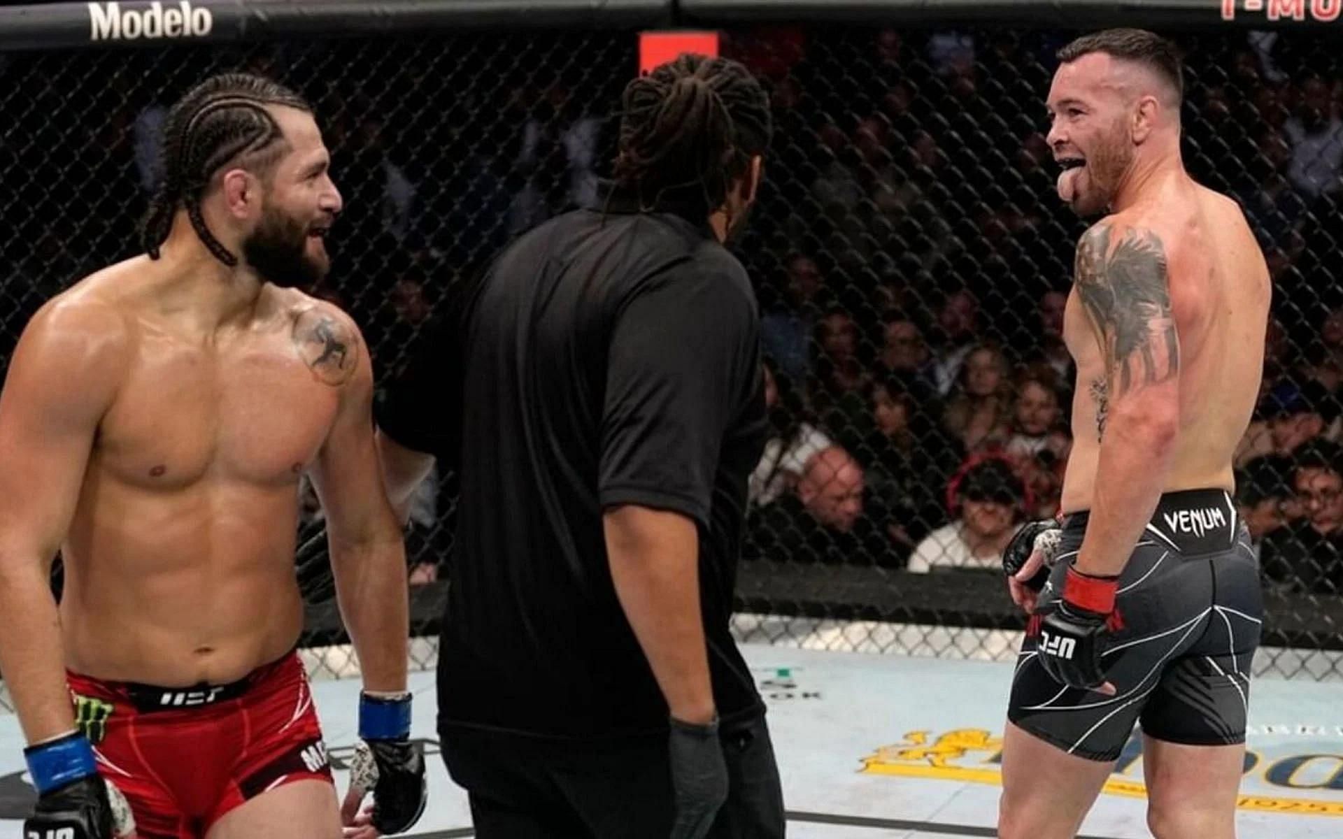 Jorge Masvidal and Colby Covington fought at UFC 272