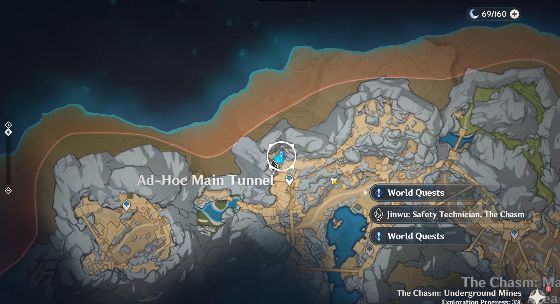 The world quest can be found here (Image via WowQuests)