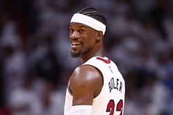 “When I think of superstar names: LeBron, KD, Jokic, Giannis, Luka… He’s not on that shelf with LeBron” - Shannon Sharpe says he doesn’t consider Jimmy Butler a superstar