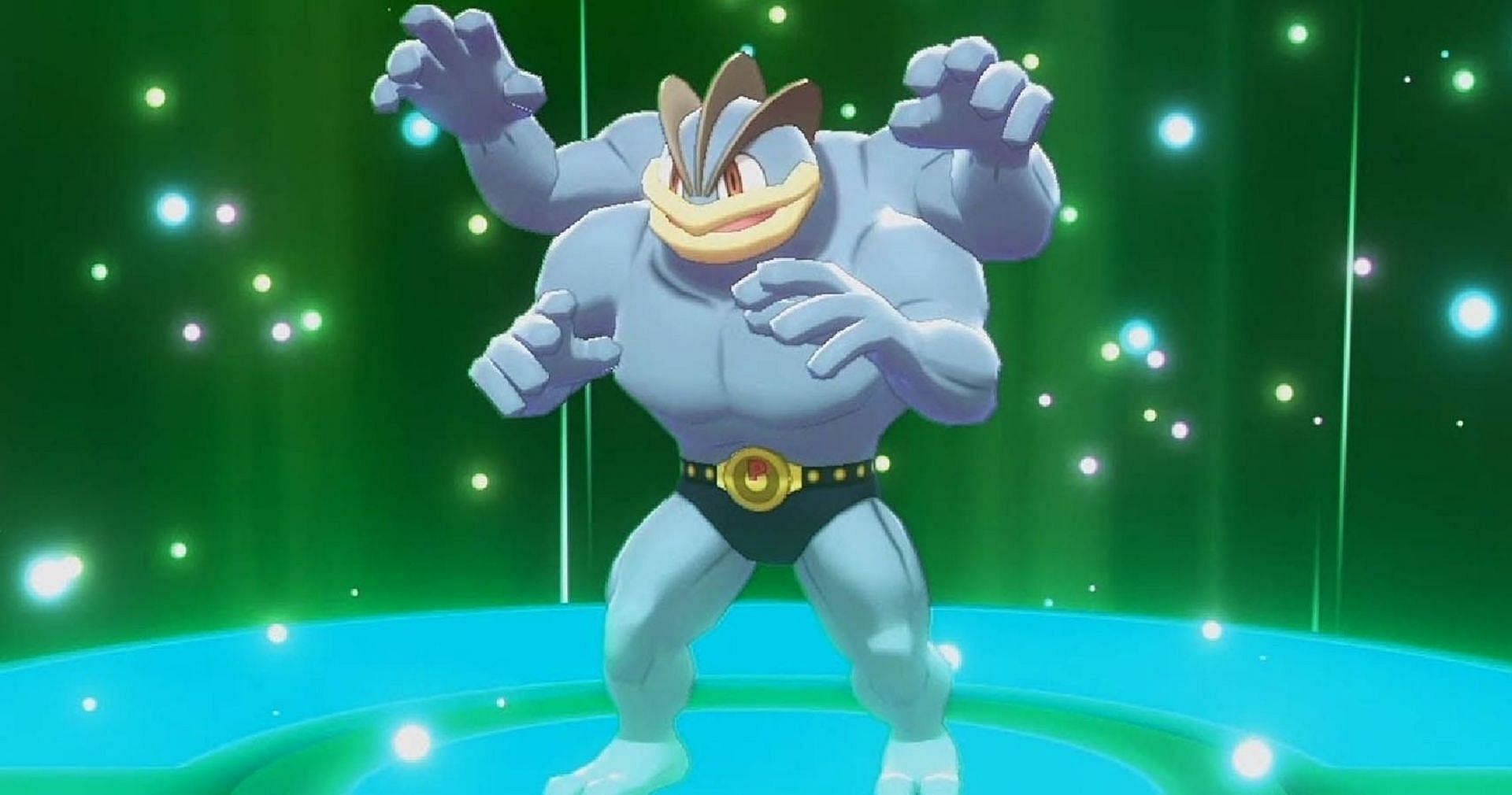 Machamp is one of the best counters to Glalie (Image via Game Freak)