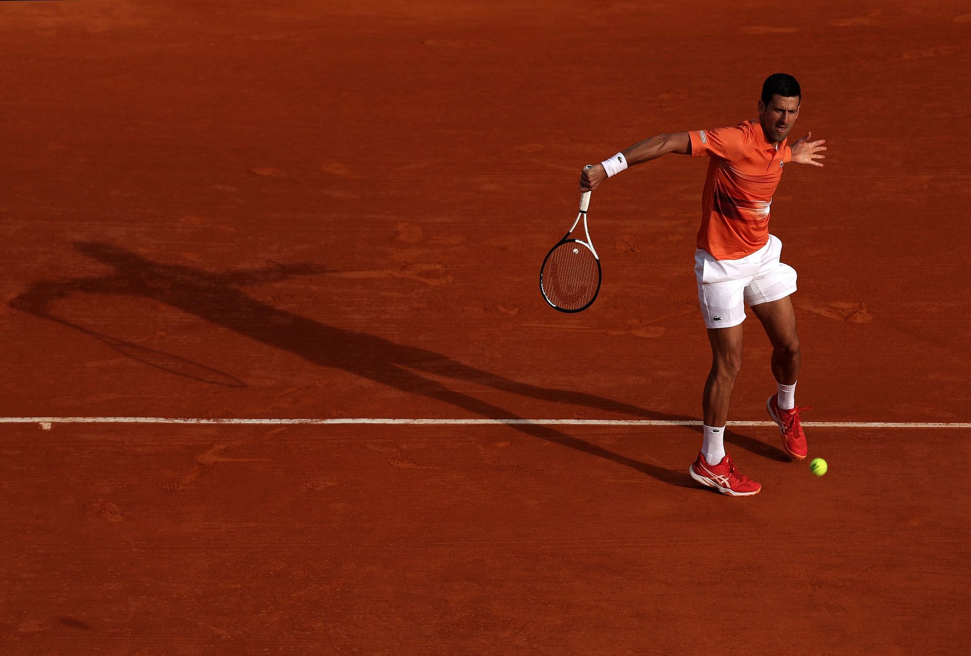 Novak Djokovic is through to the Serbia Open final in Belgrade