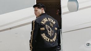 Watch: Ryan Garcia gets tracksuit made of gold ahead of facing Emmanuel Tagoe