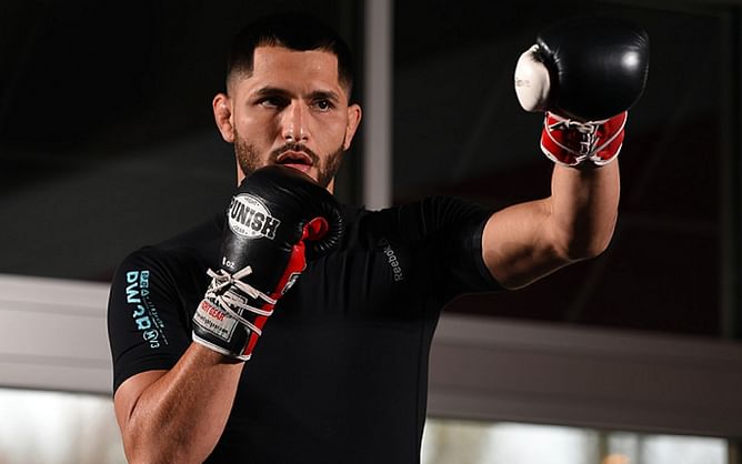 Watch: Jorge Masvidal shows off impressive striking during light spar at American Top Team
