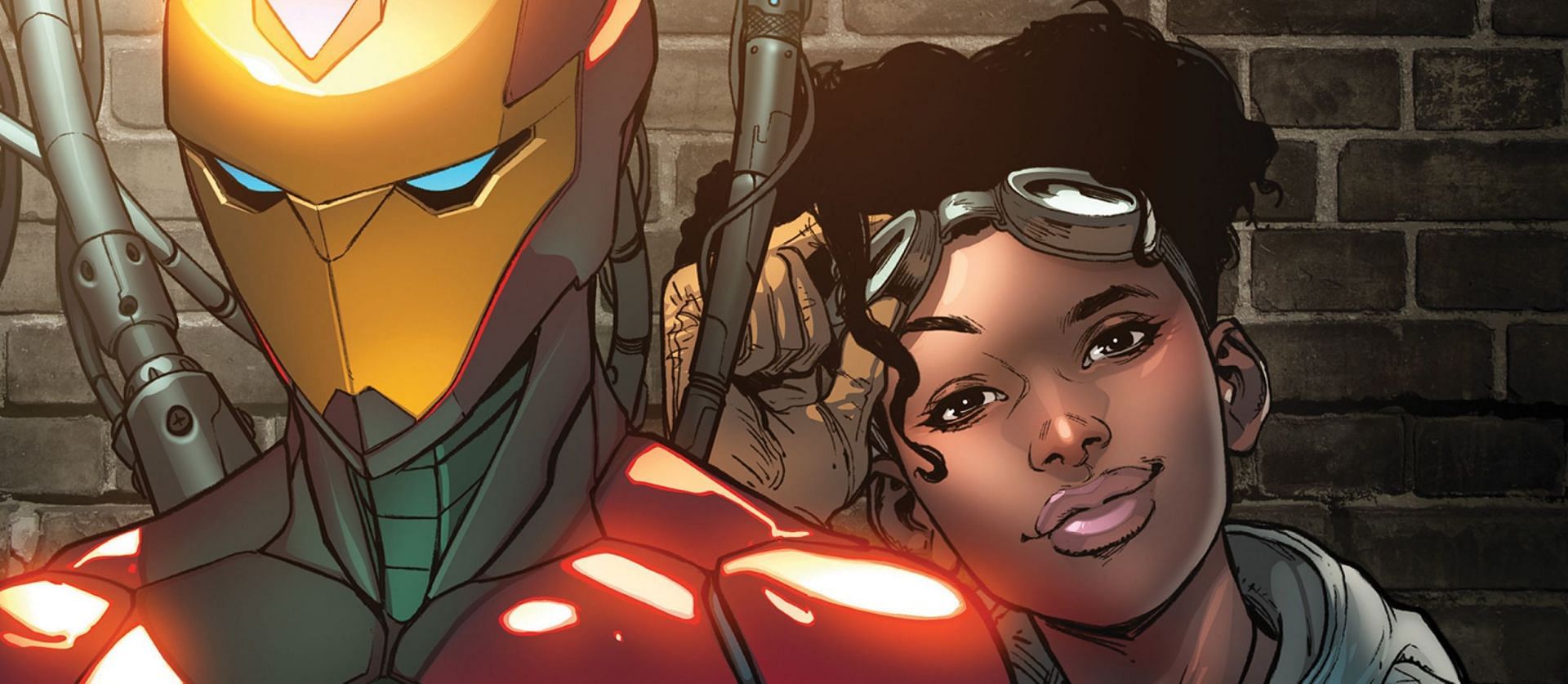 Ironheart is the female version of Iron Man (Image via Marvel)