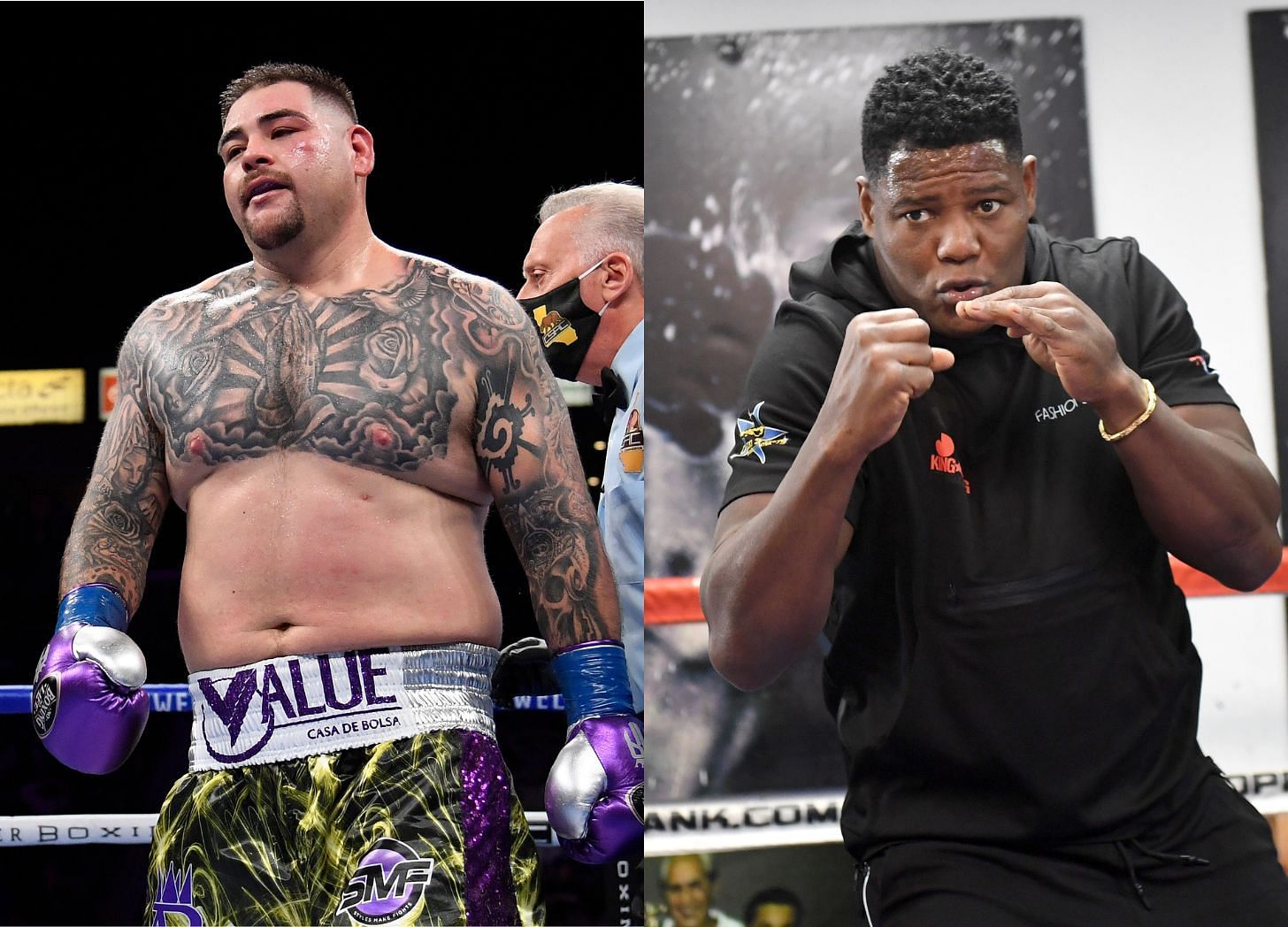 Andy Ruiz Jr. (left), Luis Ortiz (right)