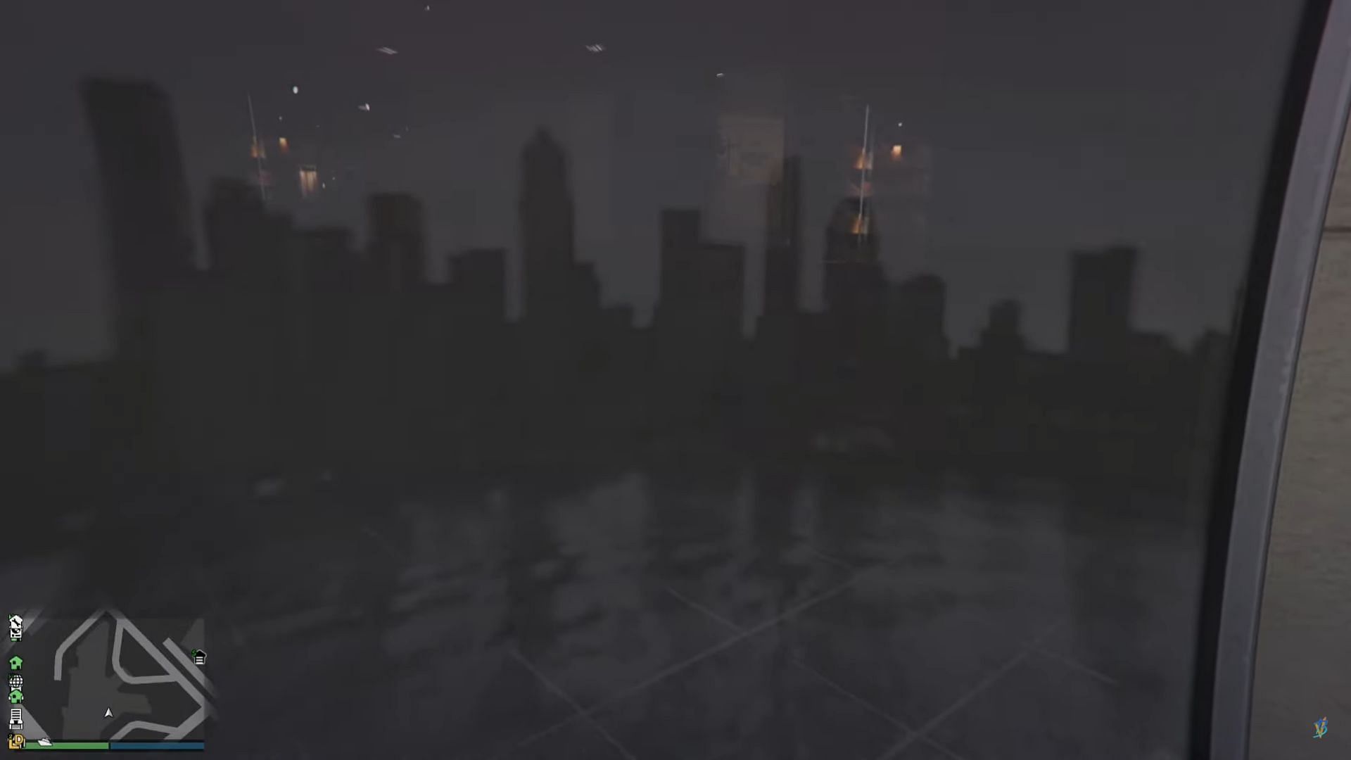 The iconic skyline can be recognized by any GTA player at a glance (Image via YouTube/BgkGaming)