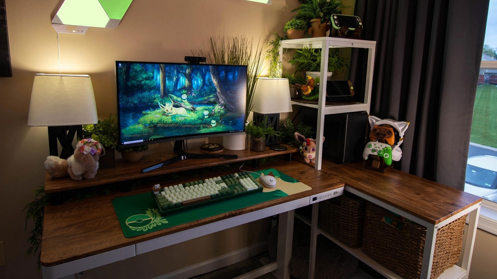 A good desk holds the power to change your setup&#039;s vibe (Image via u/suri24/Reddit)
