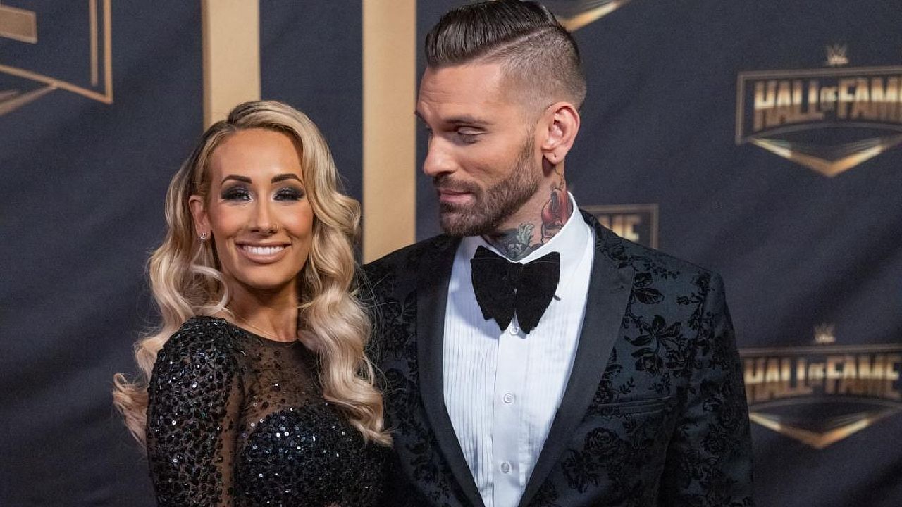 Carmella and Corey Graves recently got married.