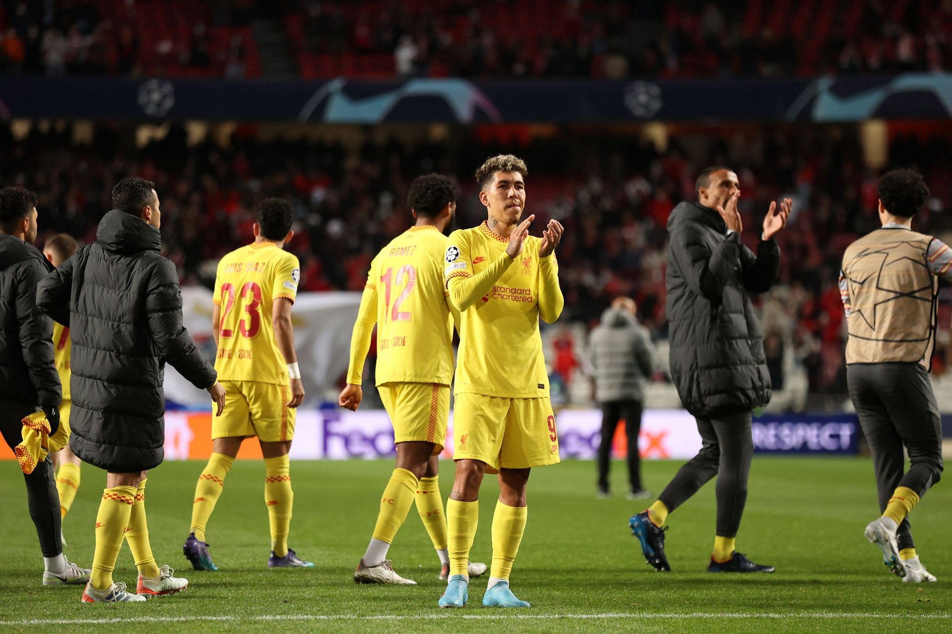 SL Benfica v Liverpool FC Quarter Final Leg One - UEFA Champions League