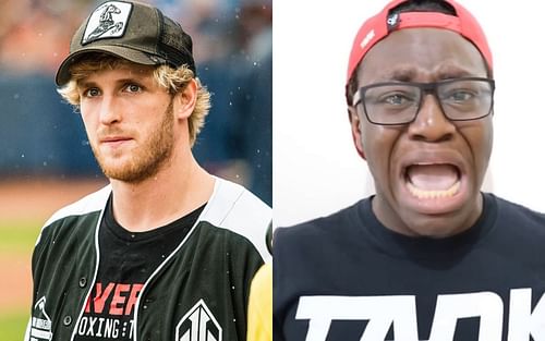 Logan Paul (left) and Deji (right)