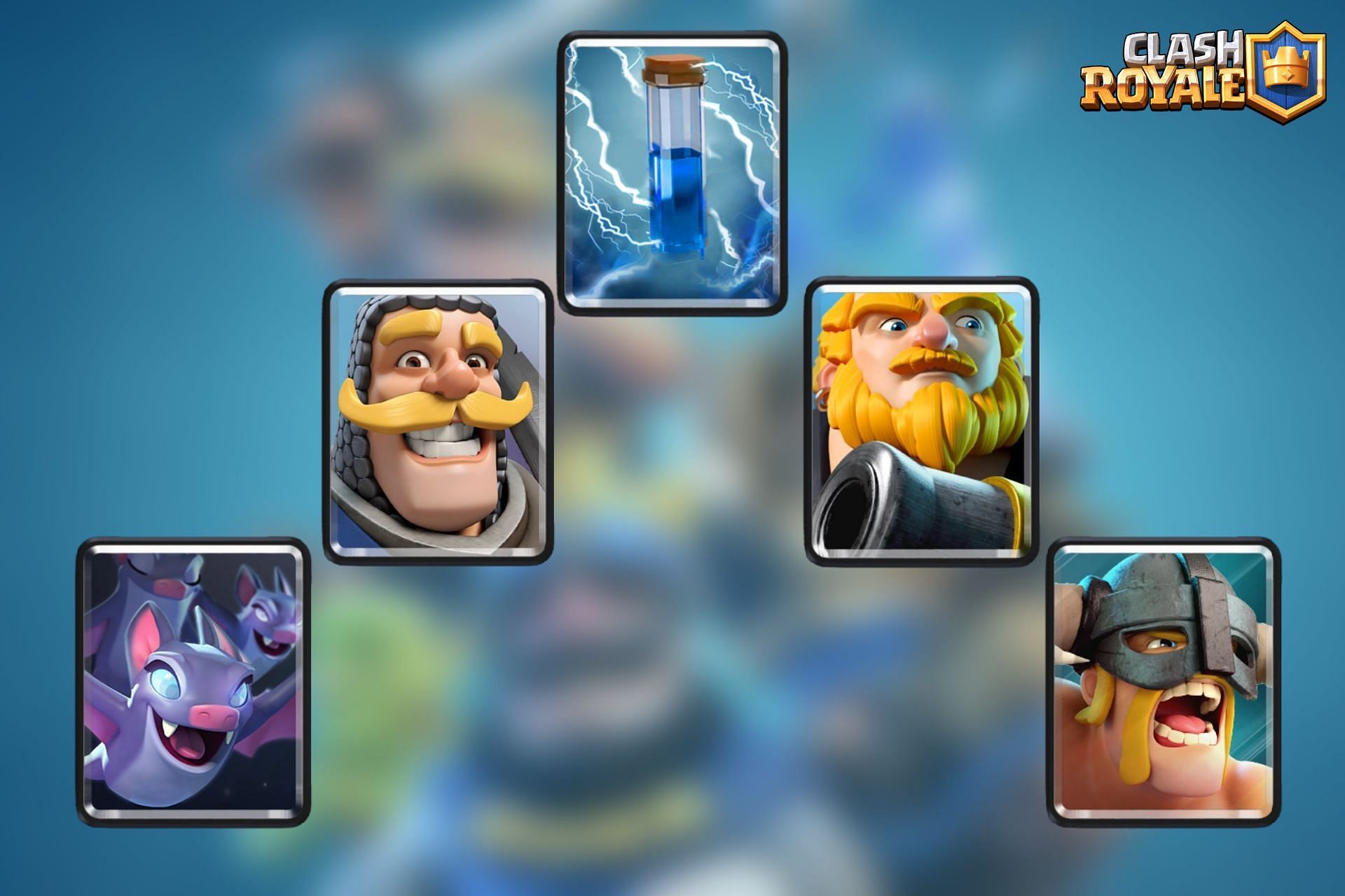 Best Common Cards for Royal Tournament in Clash Royale (Image via Sportskeeda)