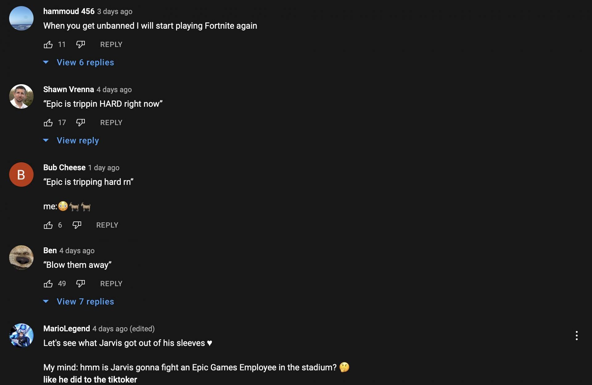 Fans react to FaZe Jarvis&rsquo; plan to get unbanned (Image via Jarvis/YouTube)