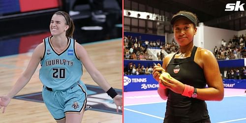 Sabrina Ionescu revealed that she has been a long-time fan of Naomi Osaka