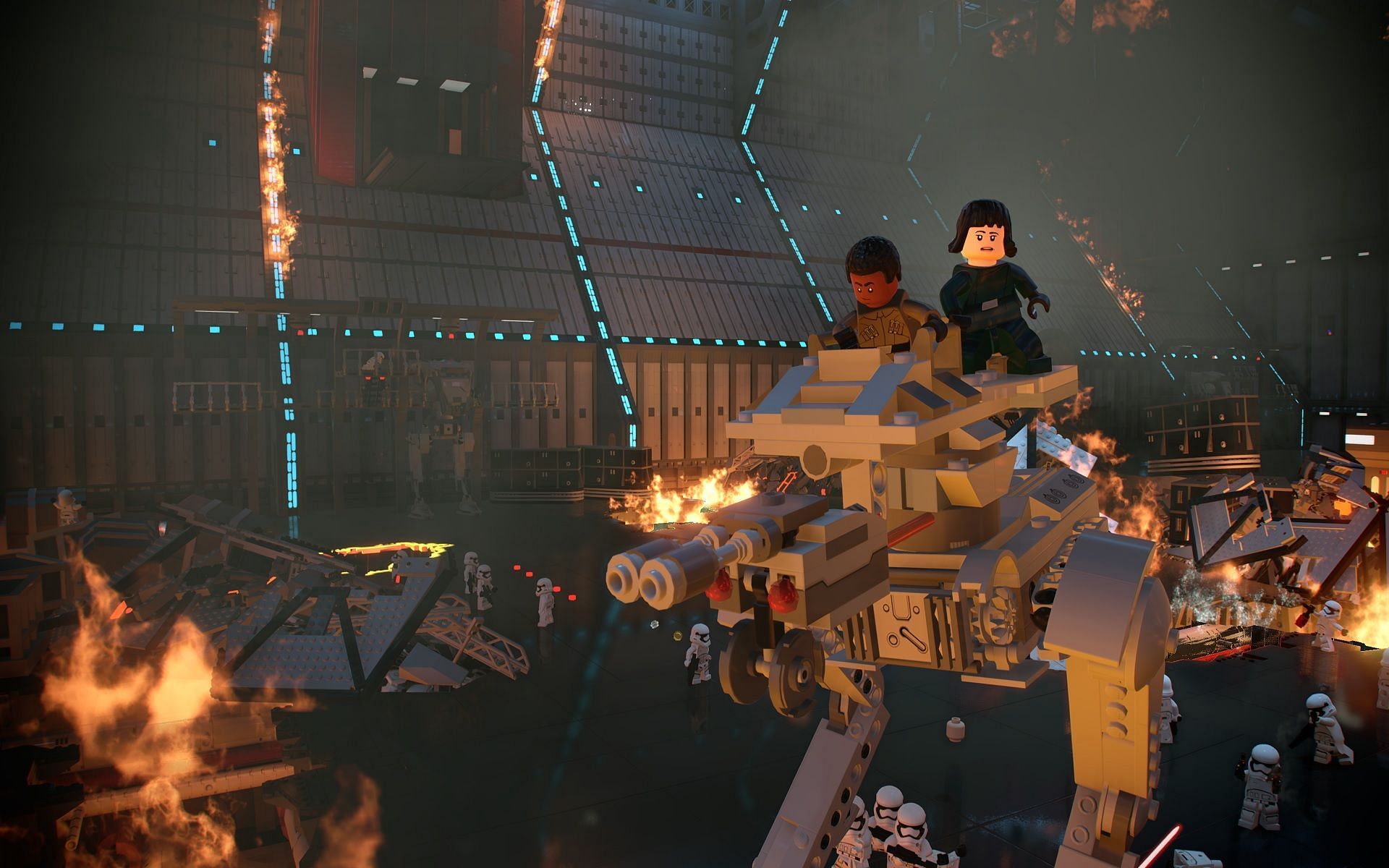 Lego Star Wars is a fun recreation using Legos (Image via Traveller&#039;s Tales)