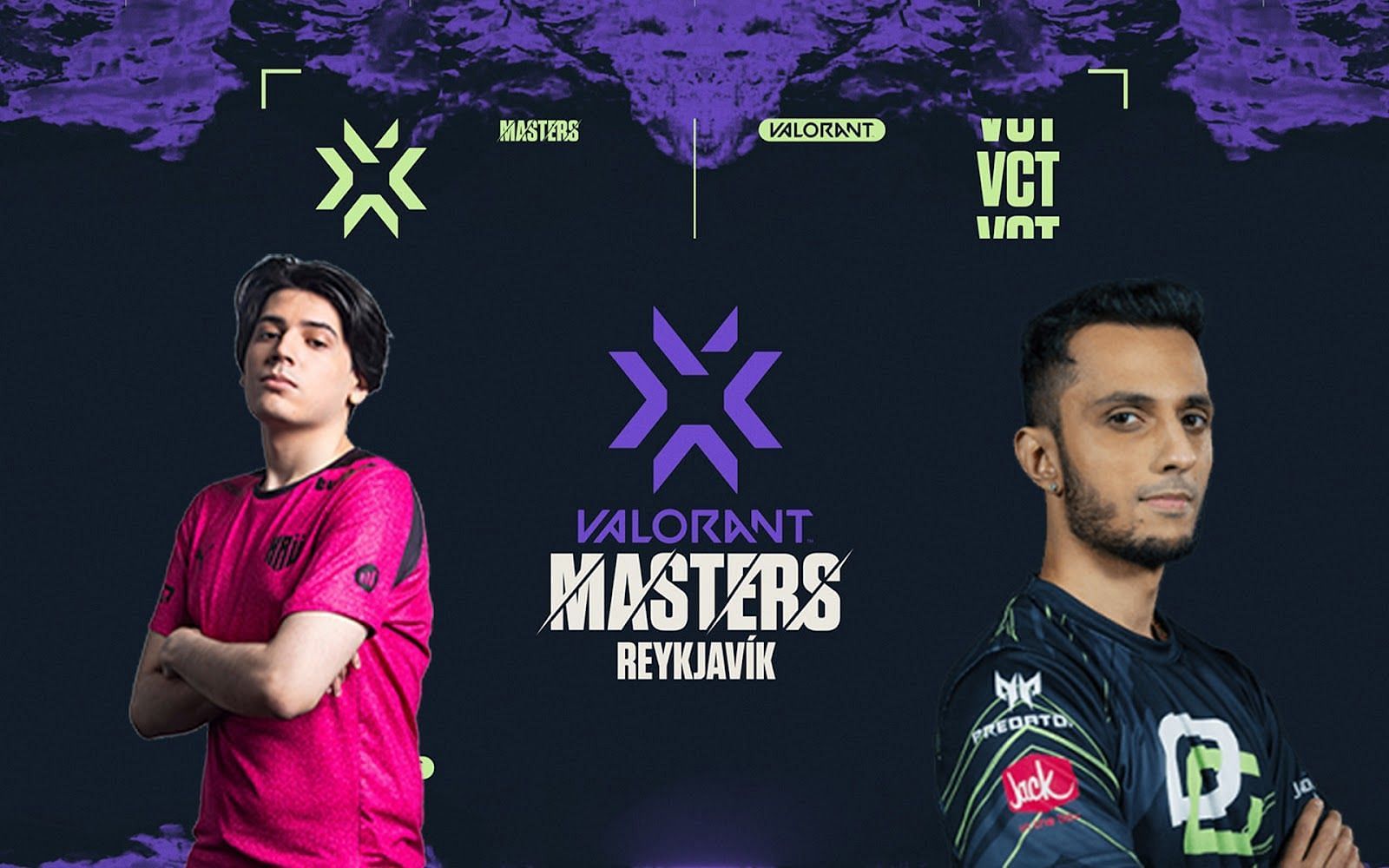 Who will coming out alive in VCT Masters between KRU Esports and OpTic Gaming (Image by Sportskeeda)