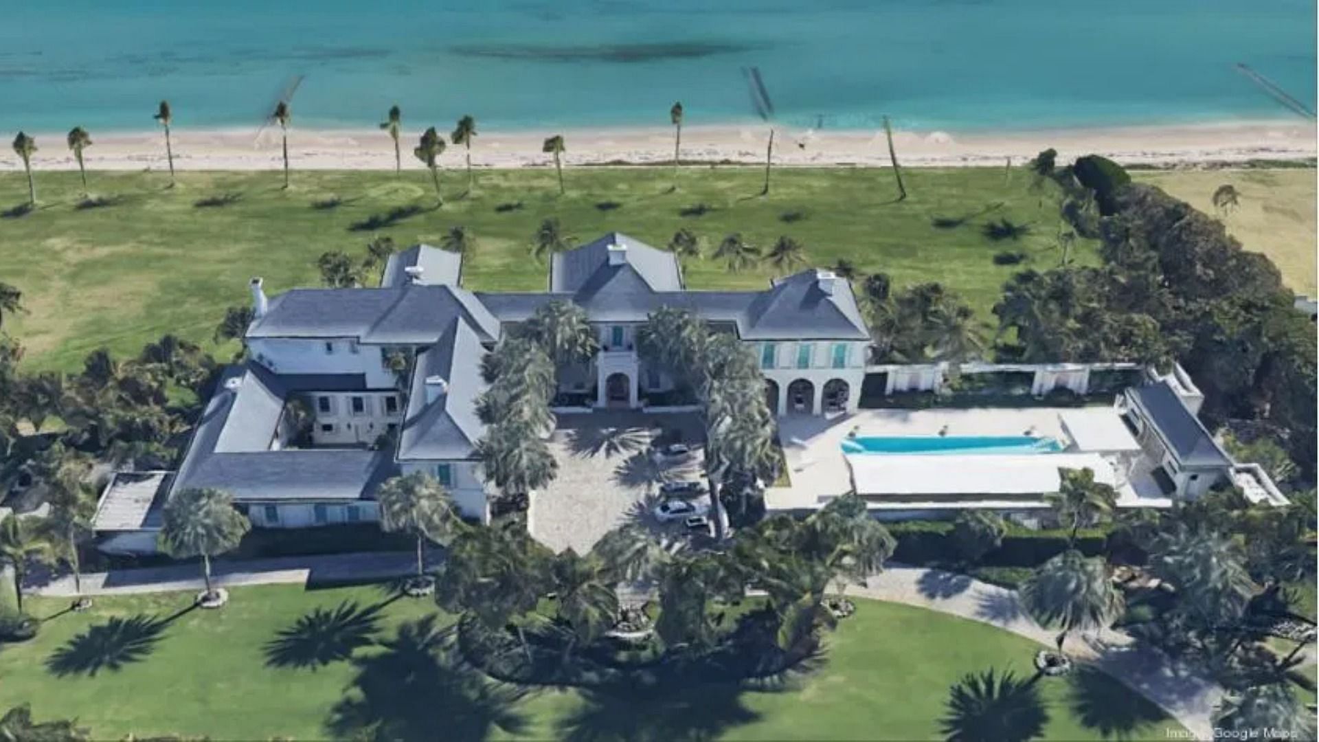 Nicola Peltz&#039;s Palm Beach residence (Image via Google Maps)