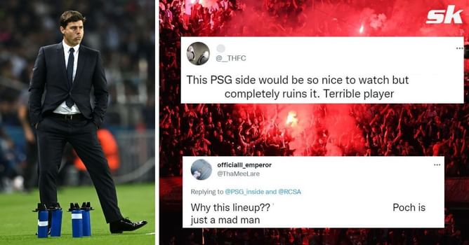“Completely ruins it”, “Poch is just a mad man” – Fans slam Mauricio Pochettino for 2 decisions while naming PSG line-up for Strasbourg clash