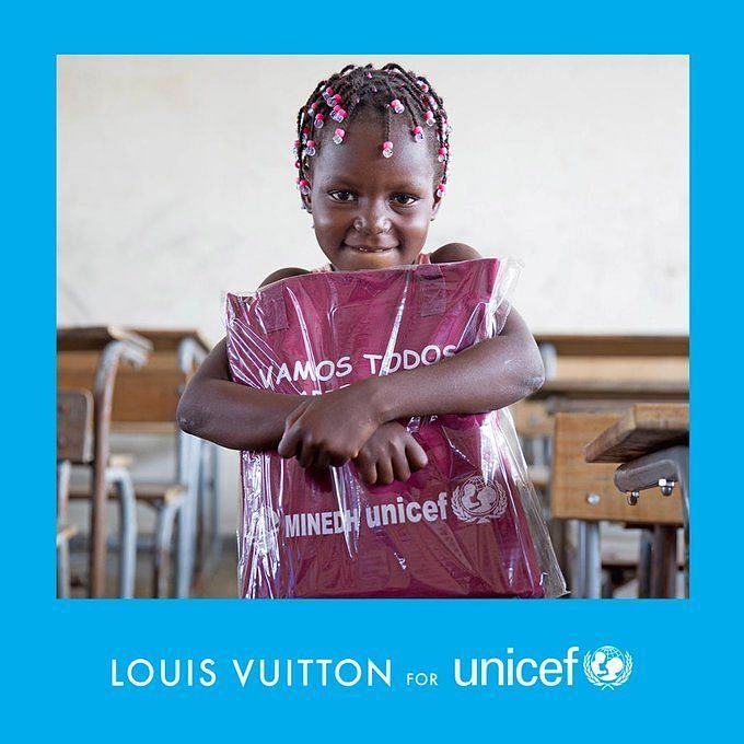 Louis Vuitton And UNICEF Launch New Campaign #MAKEAPROMISE