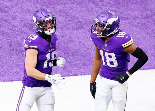 Minnesota Vikings wide receivers Adam Thielen and Justin Jefferson