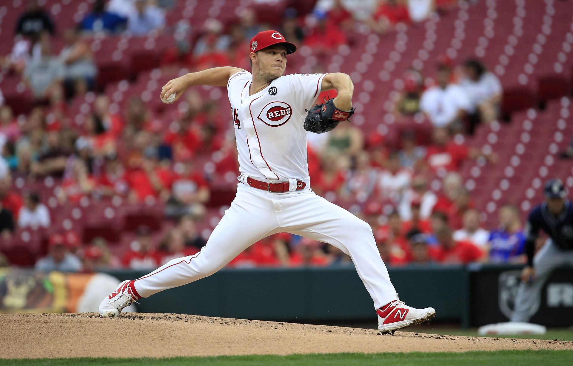 Right-hander Gray with the Cincinnati Reds