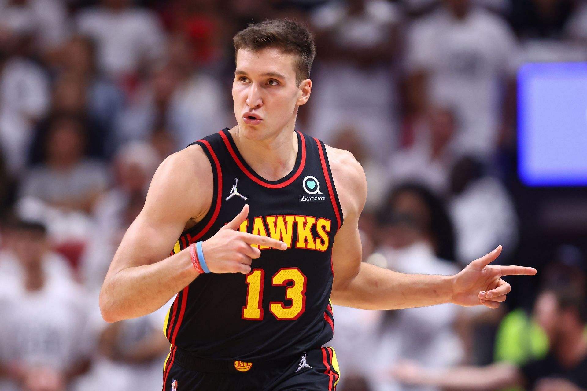 Bogdanovic bounced back in Game 2 after missing all his filed goal attempts in Game 1.