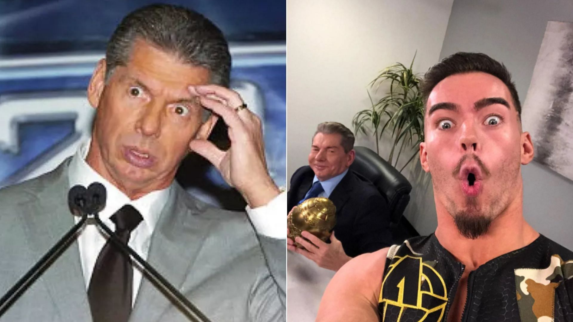 Vince McMahon and Austin Theory have been together onscreen several times over the last few months