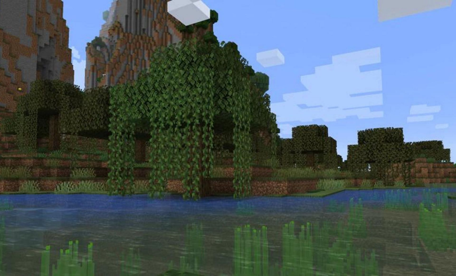 Vines can be in a banner (Image via Mojang)