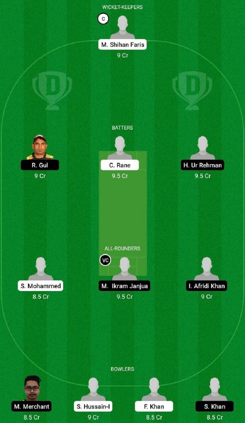 DUA vs AMA Dream11 Fantasy Tip #1 - Sharjah Ramadan T10 League