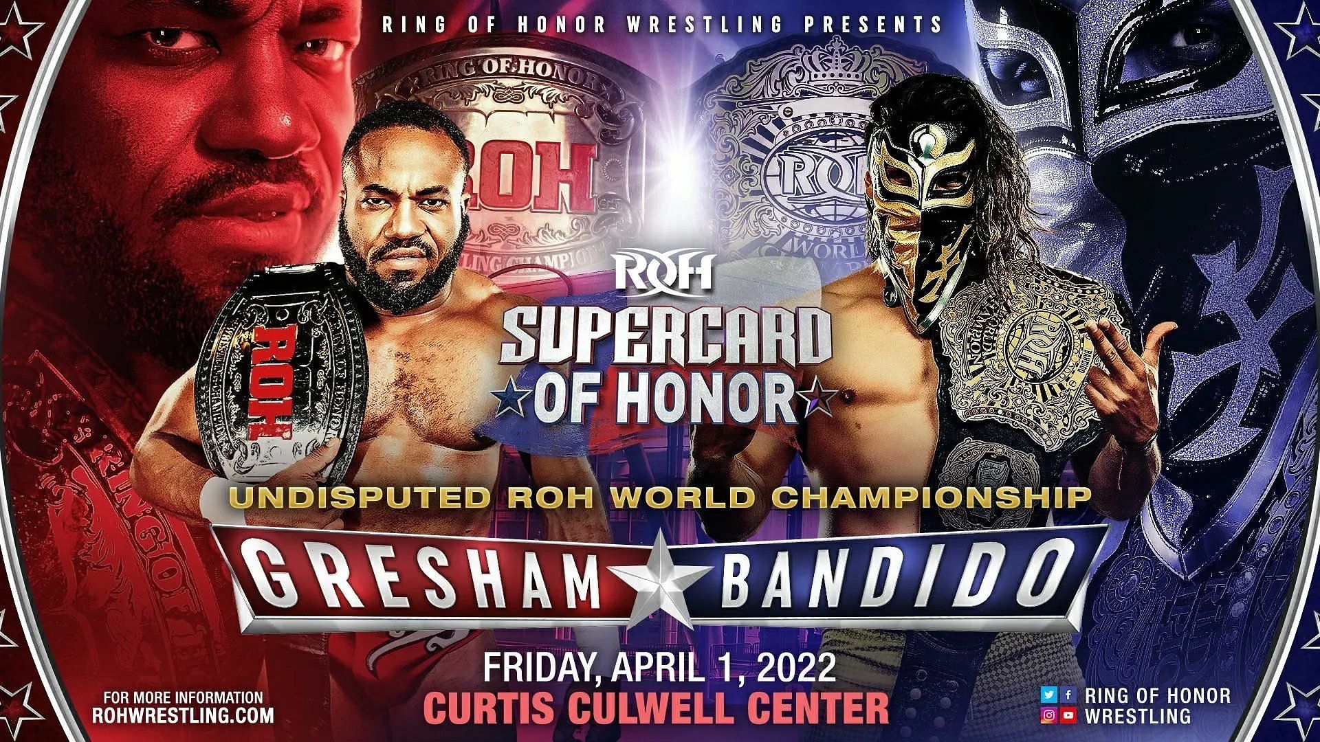 ROH Supercard of Honor XV will take place on April 1, 2022