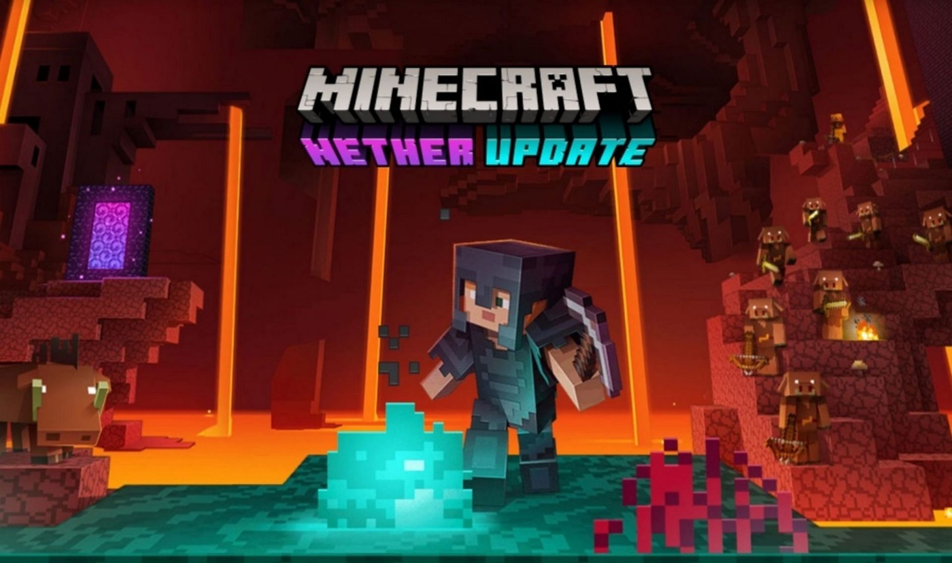 The Nether Update completely revamped how the Nether operated (Image via Mojang)
